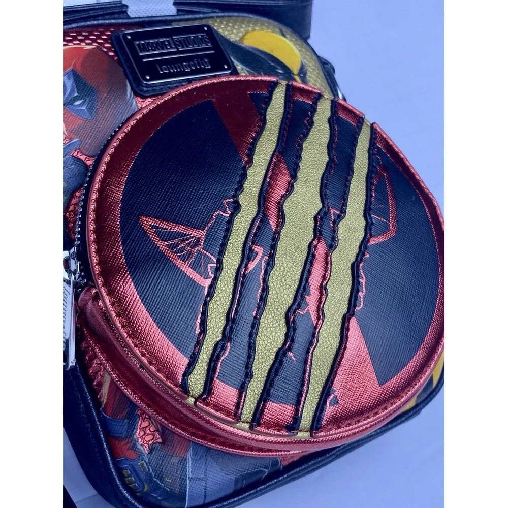 Loungefly Marvel Deadpool & Wolverine Crossbody Bag (NWT) Cross Body